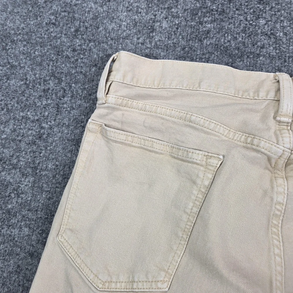 Polo Ralph Lauren Jeans Mens 34x30 Beige Slim Straight‎ Stretch Denim Pants